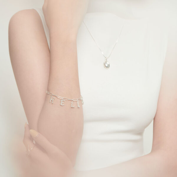 OA AG ALPHABET PENDANT