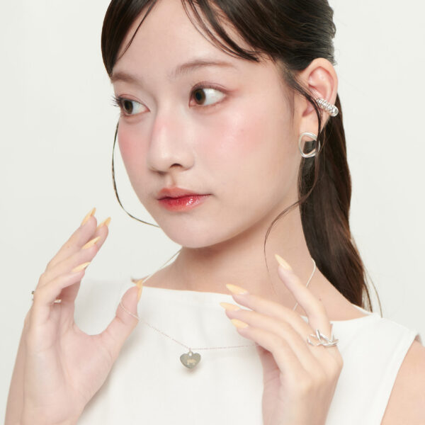 OA SILVER SHEET PENDANT