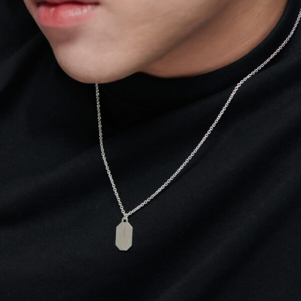 OA SILVER SHEET PENDANT