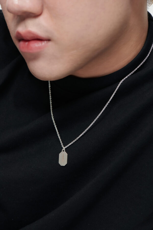 OA SILVER SHEET PENDANT