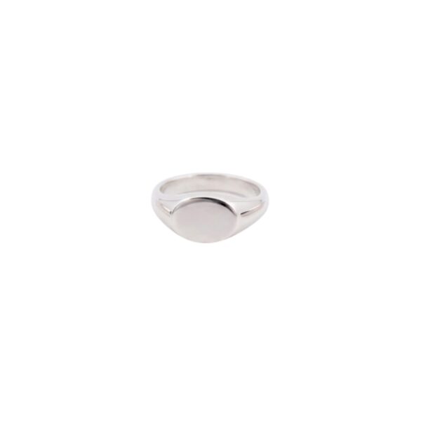 OA PILL OVAL SIGNET RING