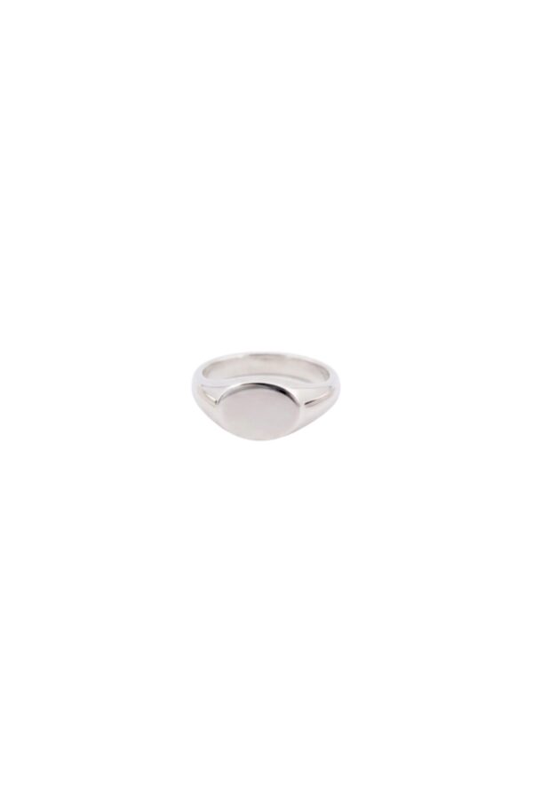 OA PILL OVAL SIGNET RING