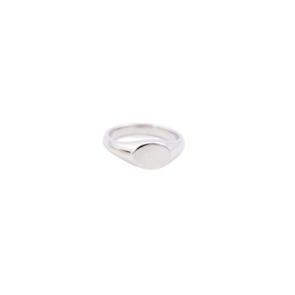 OA MINI PILL OVAL SIGNET RING