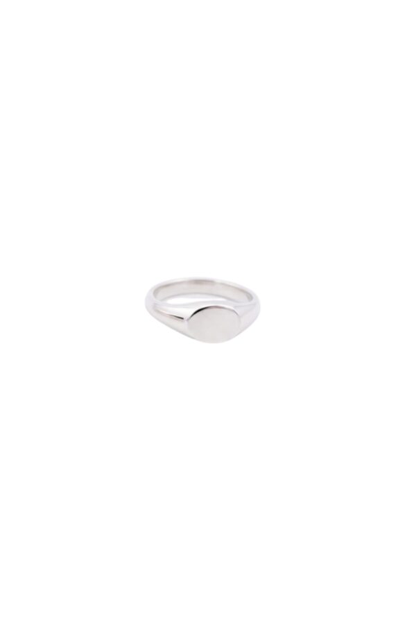OA MINI PILL OVAL SIGNET RING