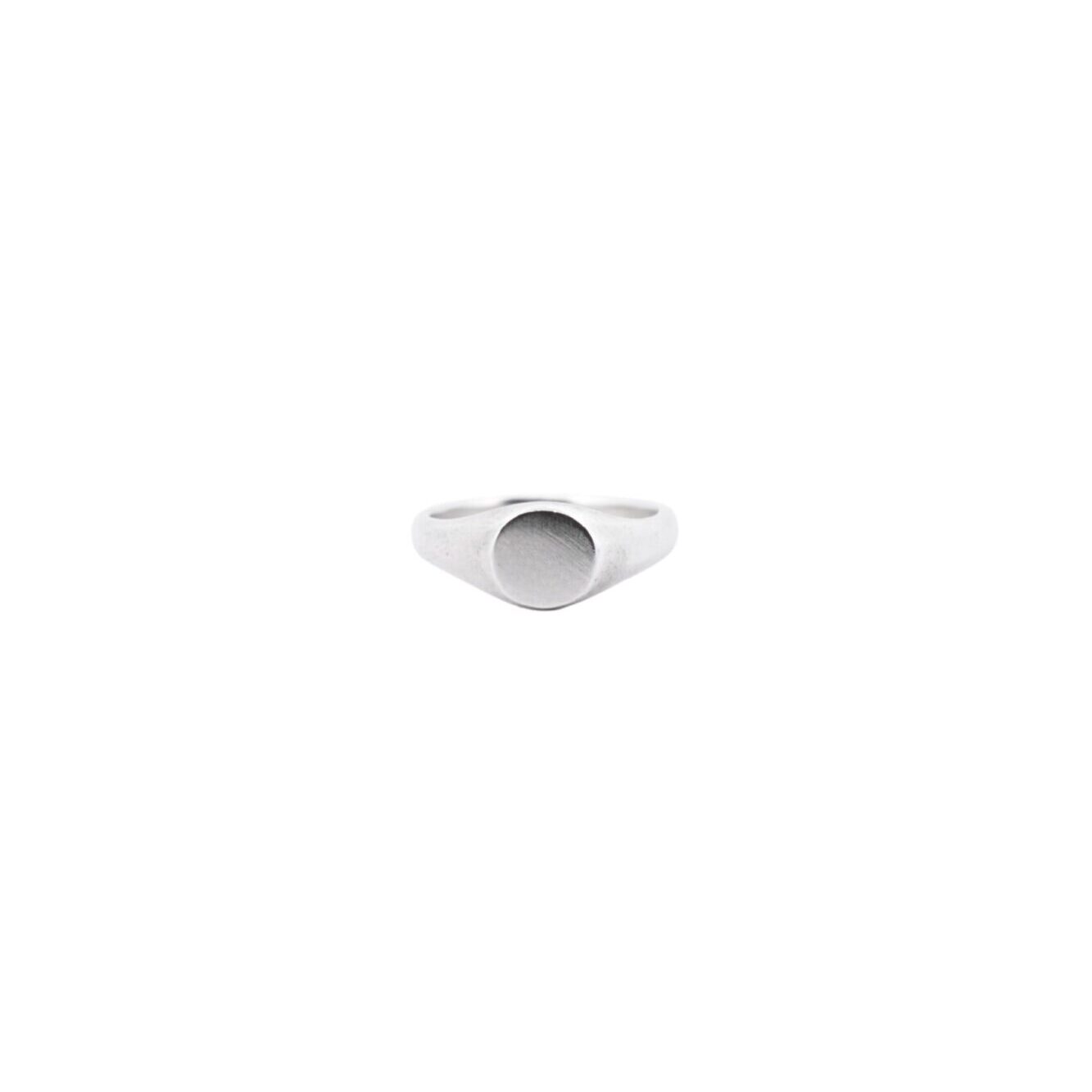 OA MINI CIRCLE SIGNET RING