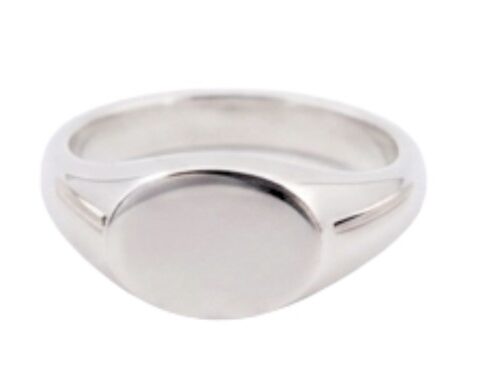 OA MEDIUM PILL OVAL SIGNET RING